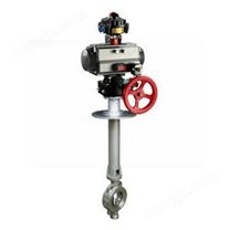 氣動(dòng)低溫蝶閥