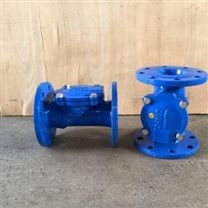 橡胶瓣止回阀原理图